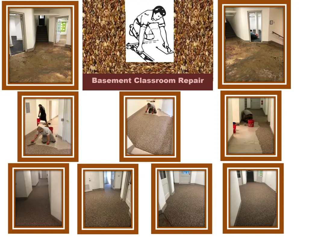 Basement Classroom Repair 2023 August